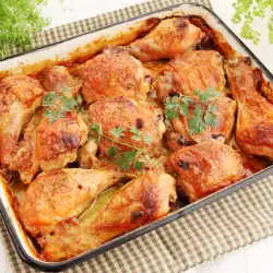 Roast Chicken with garlic