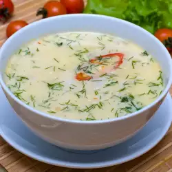 Chicken Soup with milk