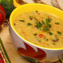 Chicken Soup with peppers