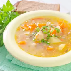 Chicken Soup with parsley