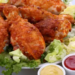 Fried Chicken Wings with Flour