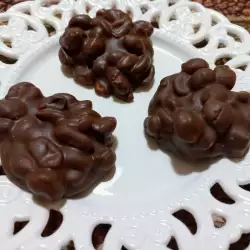 Truffles with peanuts