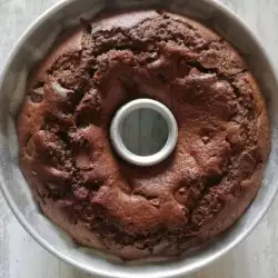Chocolate Sponge Cake with Gooseberry