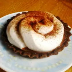 Tartlet with chocolate