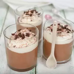 Chocolate Mousse with Cream
