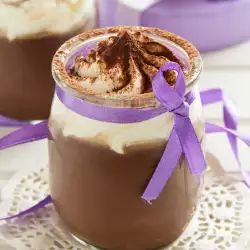 Basque-Style Chocolate Mousse