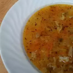 Spring Soup with Meat