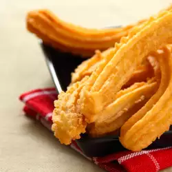 Churros with butter