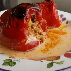 Stuffed Peppers in Sauce