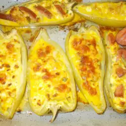 Meatless Stuffed Peppers with Eggs