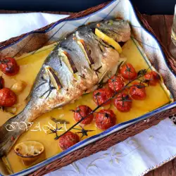 Oven-Baked Sea Bream with Tarragon