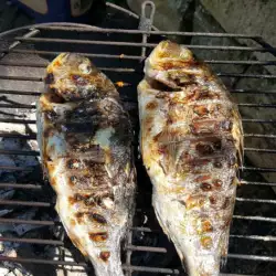 Healthy Summer Dish with Sea Bream