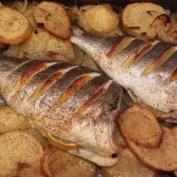 Oven-Baked Sea Bream with Peppers
