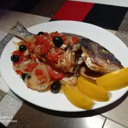 Oven-Baked Sea Bream with Tomatoes