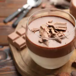 Elegant Double Chocolate Panna Cotta