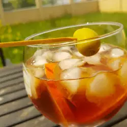 Cocktail with Gin and Vermouth
