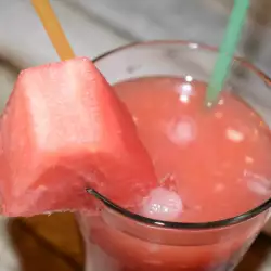 Cocktail with Watermelon
