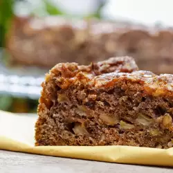 Apple Cake with cocoa