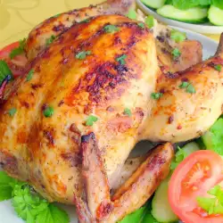Greek-Style Chicken with Cloves