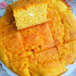 Corn Bread with Feta Cheese