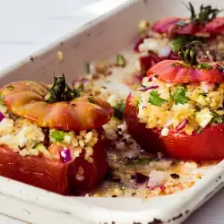 Vegetarian Dish with Tomatoes
