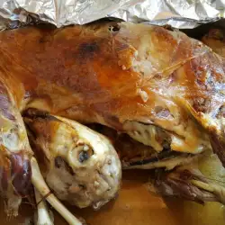 Roasted Whole Lamb with Butter