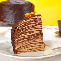 Extravagant Chocolate Pancake Cake