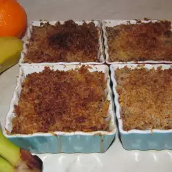 Crumble with flour