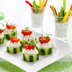 Tapas with Cucumbers