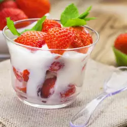 French Cream with Strawberries