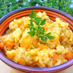 Rice Dish with Pumpkin