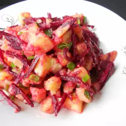 Potatoes with Beetroots