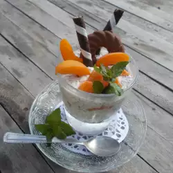 Yogurt-Based Dessert with Apricots