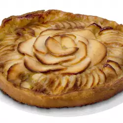 Pear Pie with Baking Powder