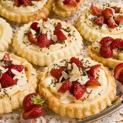 Tartlet with strawberries