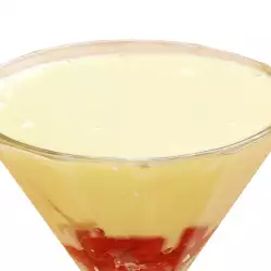 Yogurt-Based Dessert with Cherries