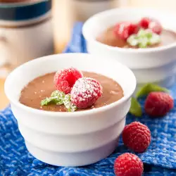 Egg-Free Pudding with Coffee