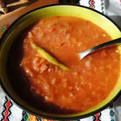 Vegetable Soup with carrots