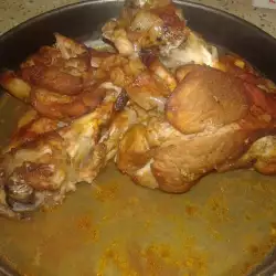 Roasted Pork with garlic
