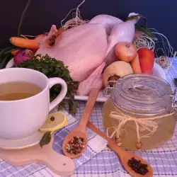 Autumn Soup with Chicken Broth
