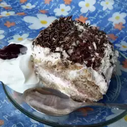 Syrup Cake with jam