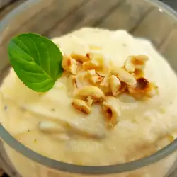 Homemade Ice Cream with Nuts