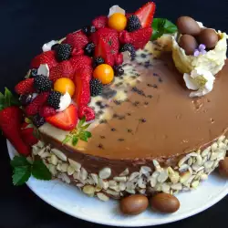 Fruit Desserts with Raspberries