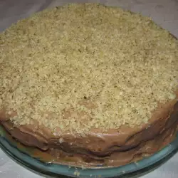 Homemade Cake with Walnuts