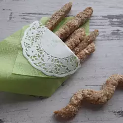 Healthy Homemade Cracker Sticks
