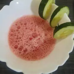 Summer Tomato Soup with Watermelon