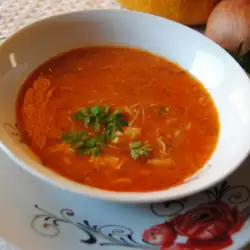 Tomato Soup with garlic