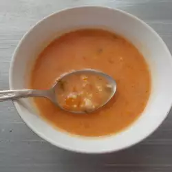 Tomato Soup with broth