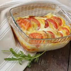 Potato Dish with Mozzarella