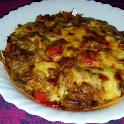 Chicken Livers with Vegetables and Cheese